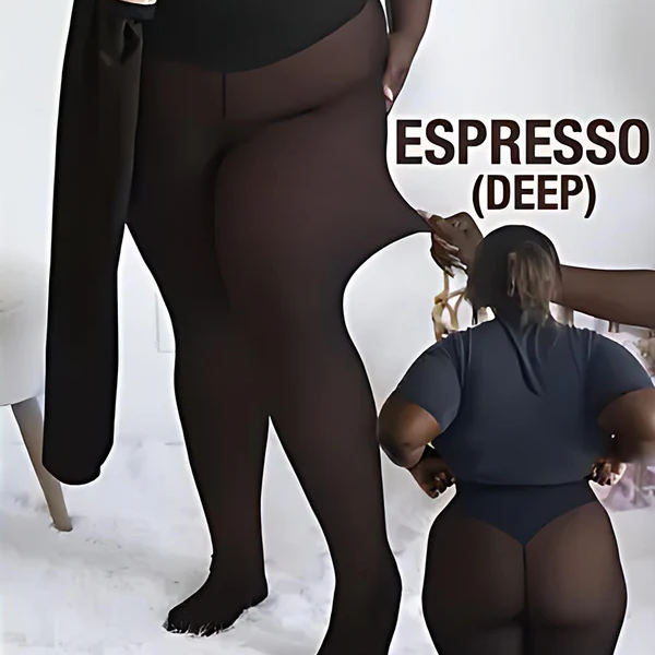 ComfyCloud: Compression Band Fleece Lined Leggings